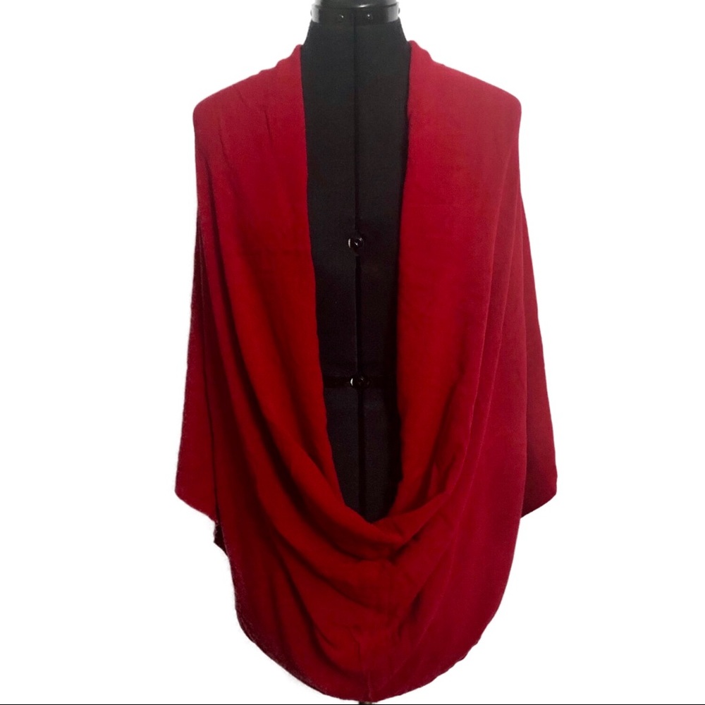 Red Infinity Scarf - Picture 2 of 6